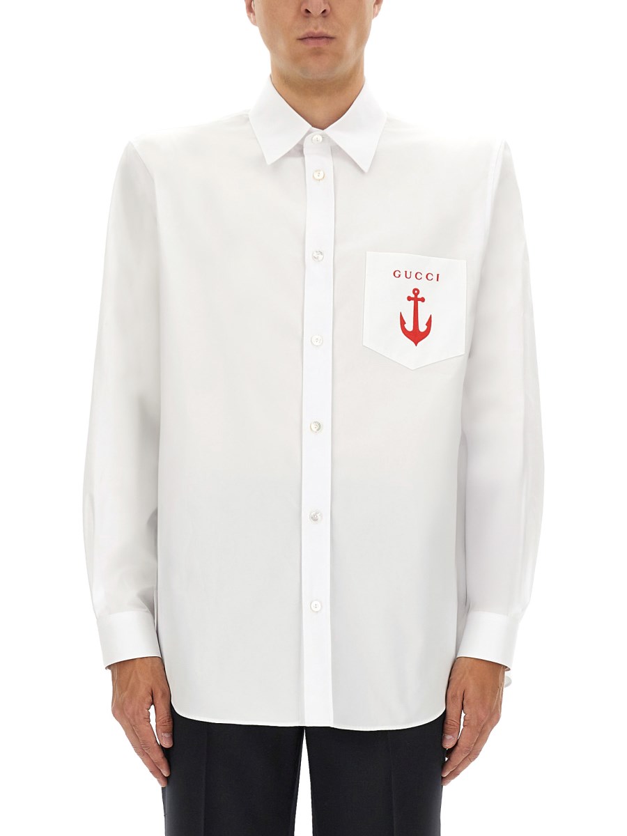 CAMICIA CON RICAMO