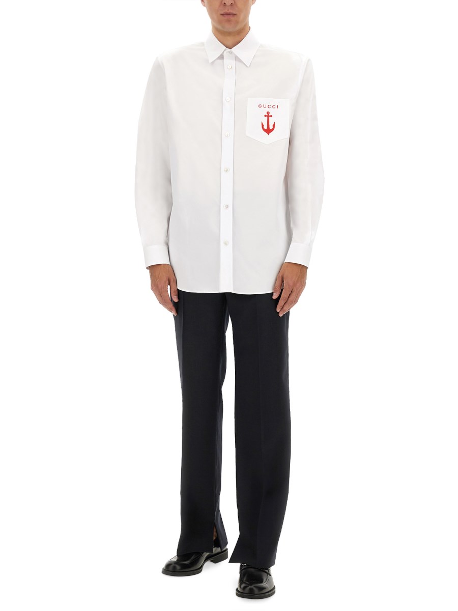 CAMICIA CON RICAMO