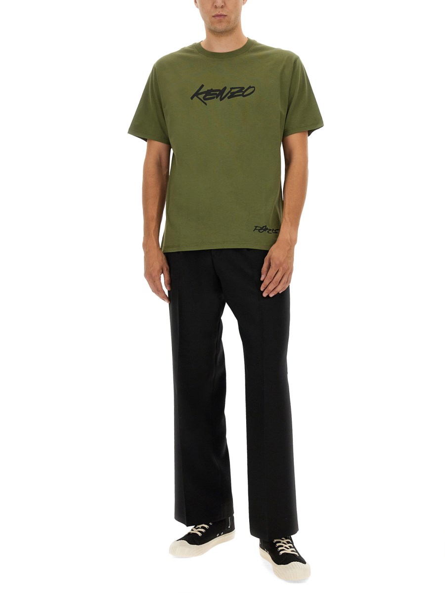 T-SHIRT CON STAMPA KENZO FUTURA