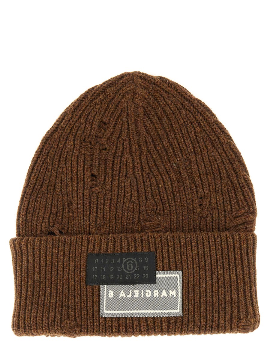 CAPPELLO BEANIE CON LOGO