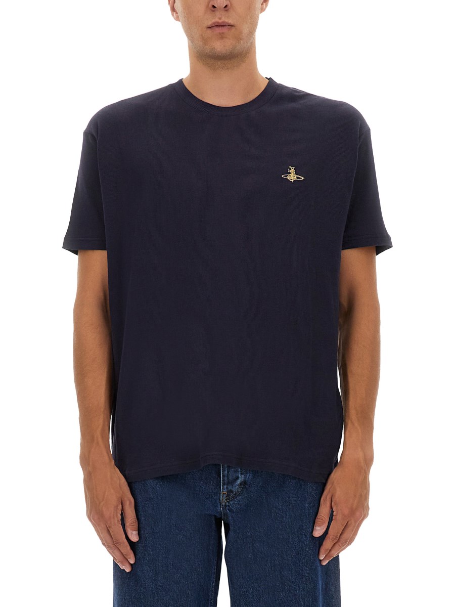 T-SHIRT CON RICAMO ORB