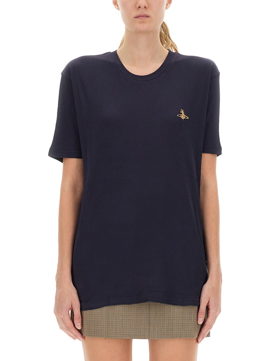T-SHIRT CON RICAMO ORB