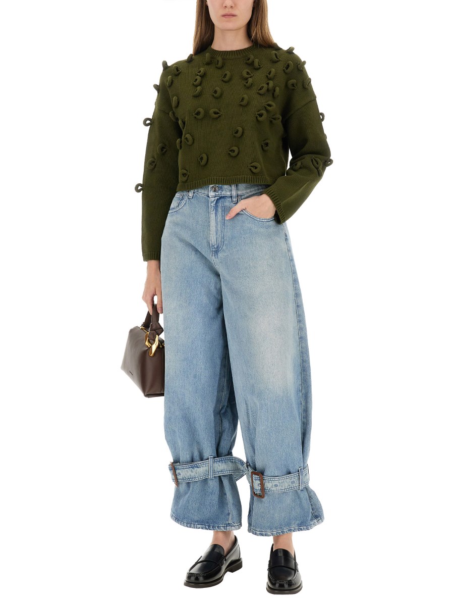 MAGLIA LOOP CROPPED