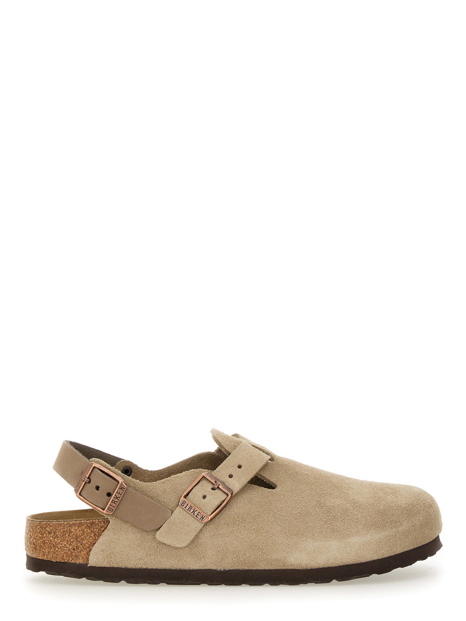 Birkenstock Tokio Mules In Gray