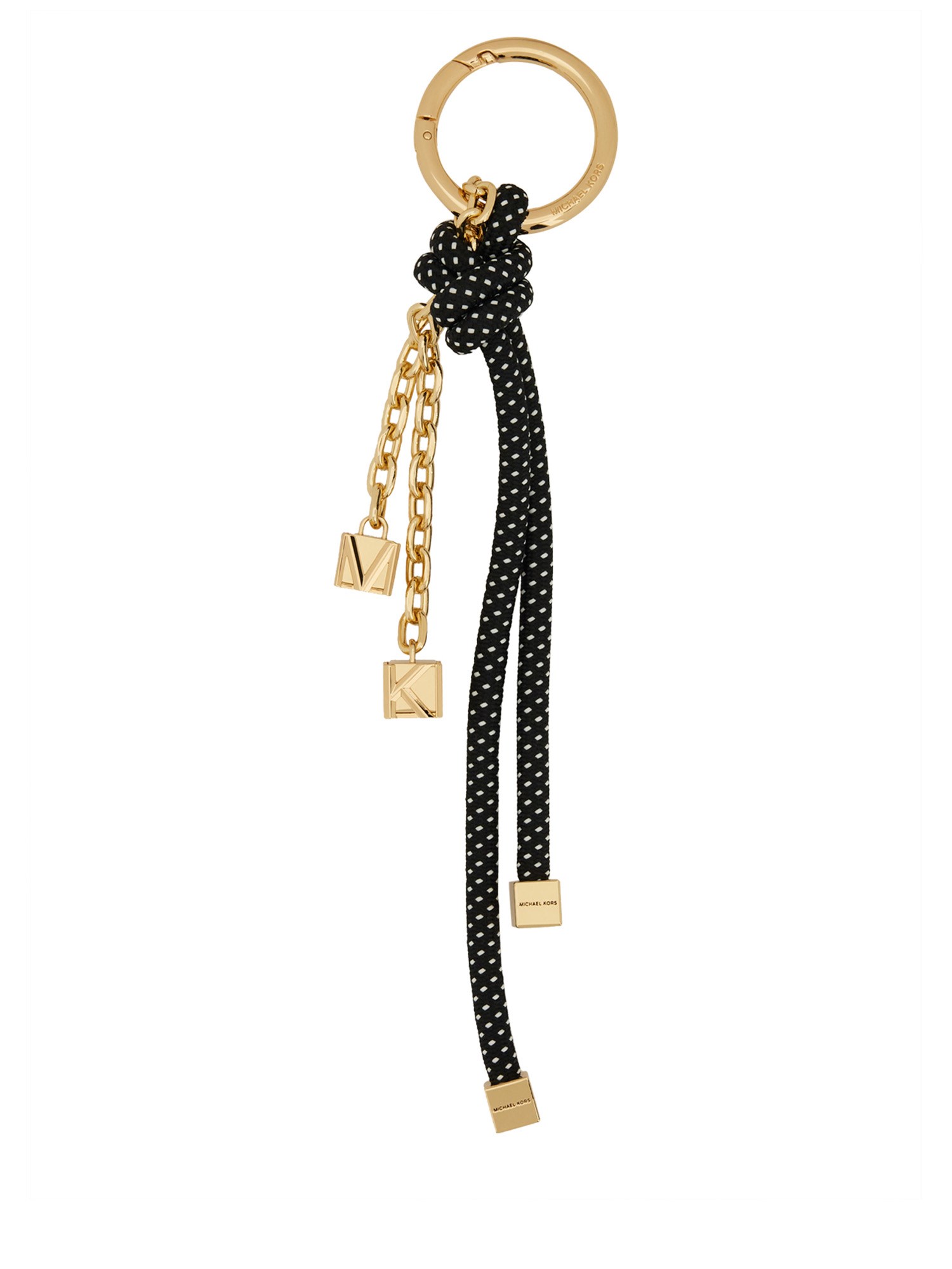 Michael Michael Kors Keychain Charm With Logo In Gold