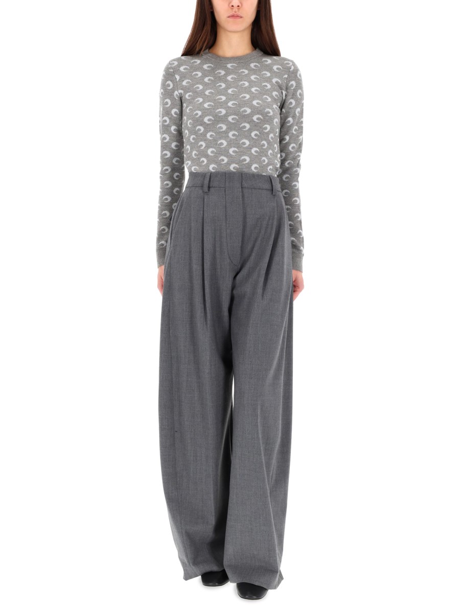 MAGLIONE IN JACQUARD MOON