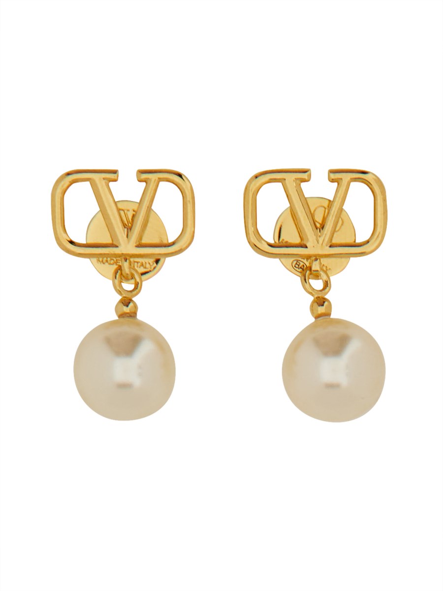 ORECCHINI VLOGO SIGNATURE CON PERLE SWAROVSKI®