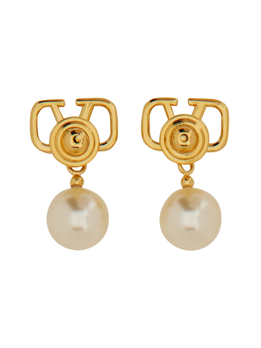 ORECCHINI VLOGO SIGNATURE CON PERLE SWAROVSKI®