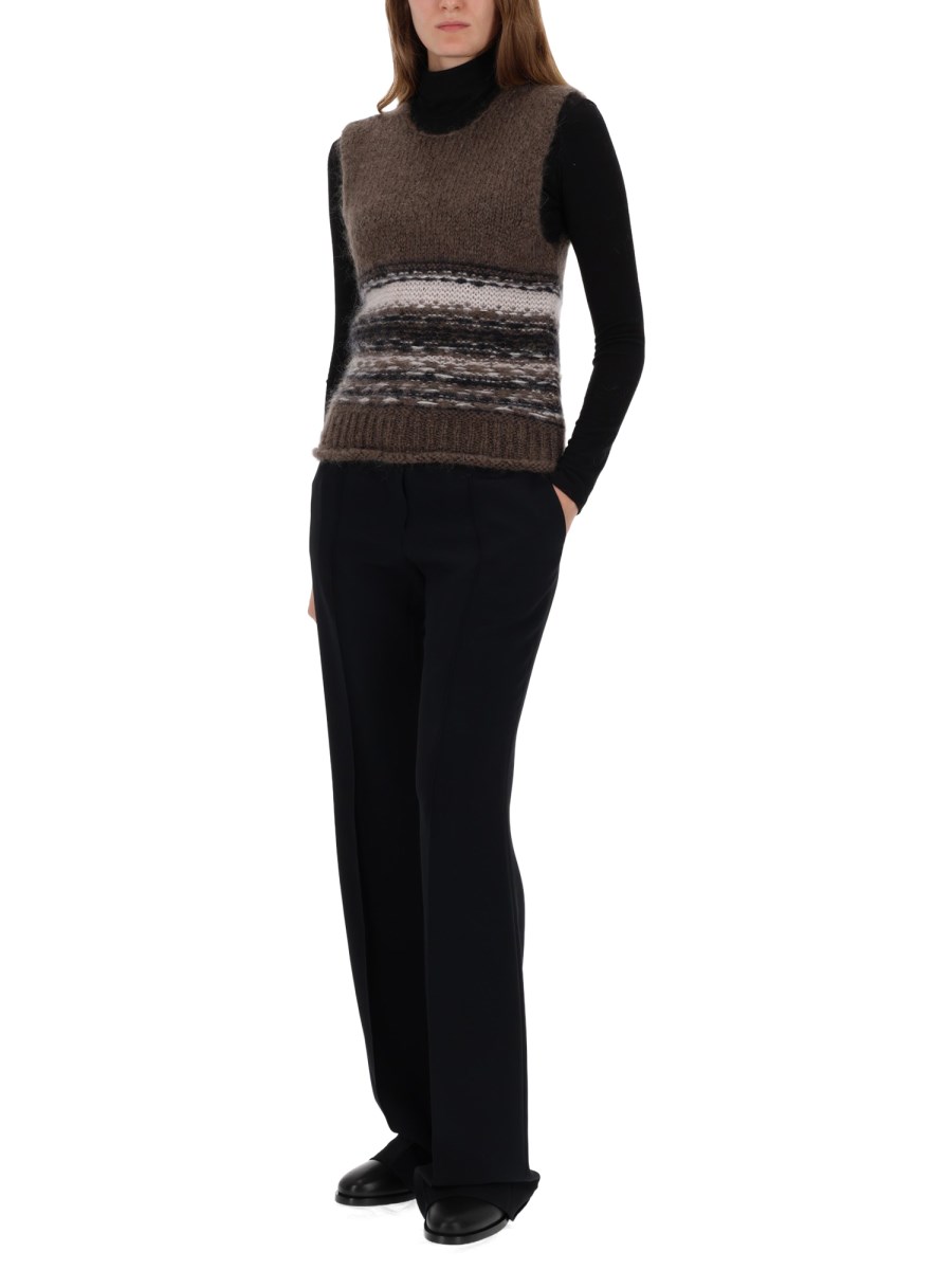 GILET IN MOHAIR