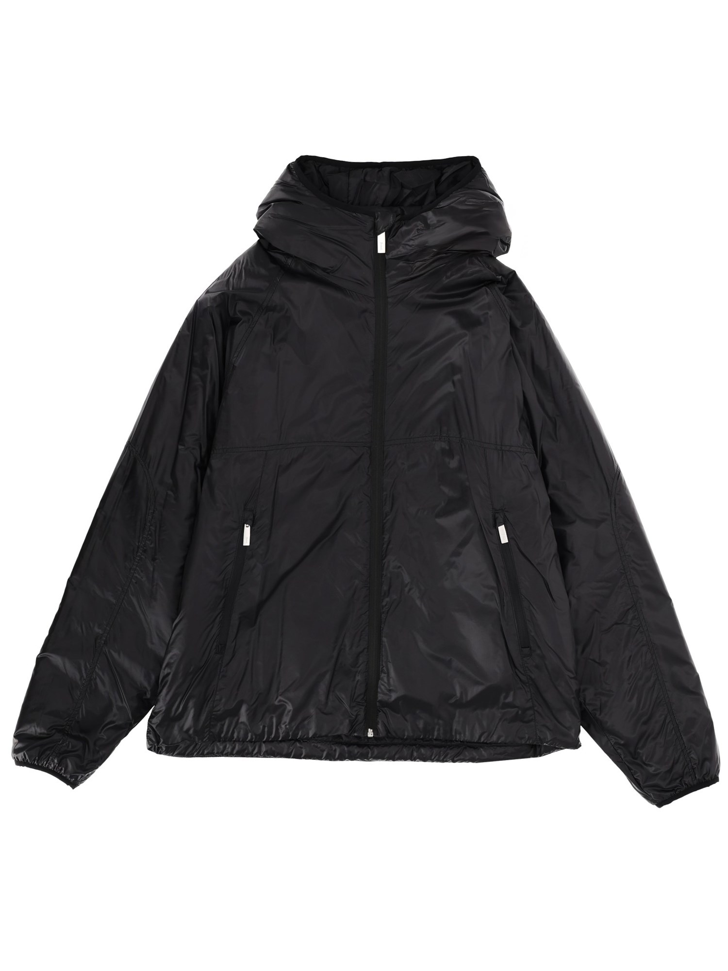 Laminar Hooded Jacket In Black