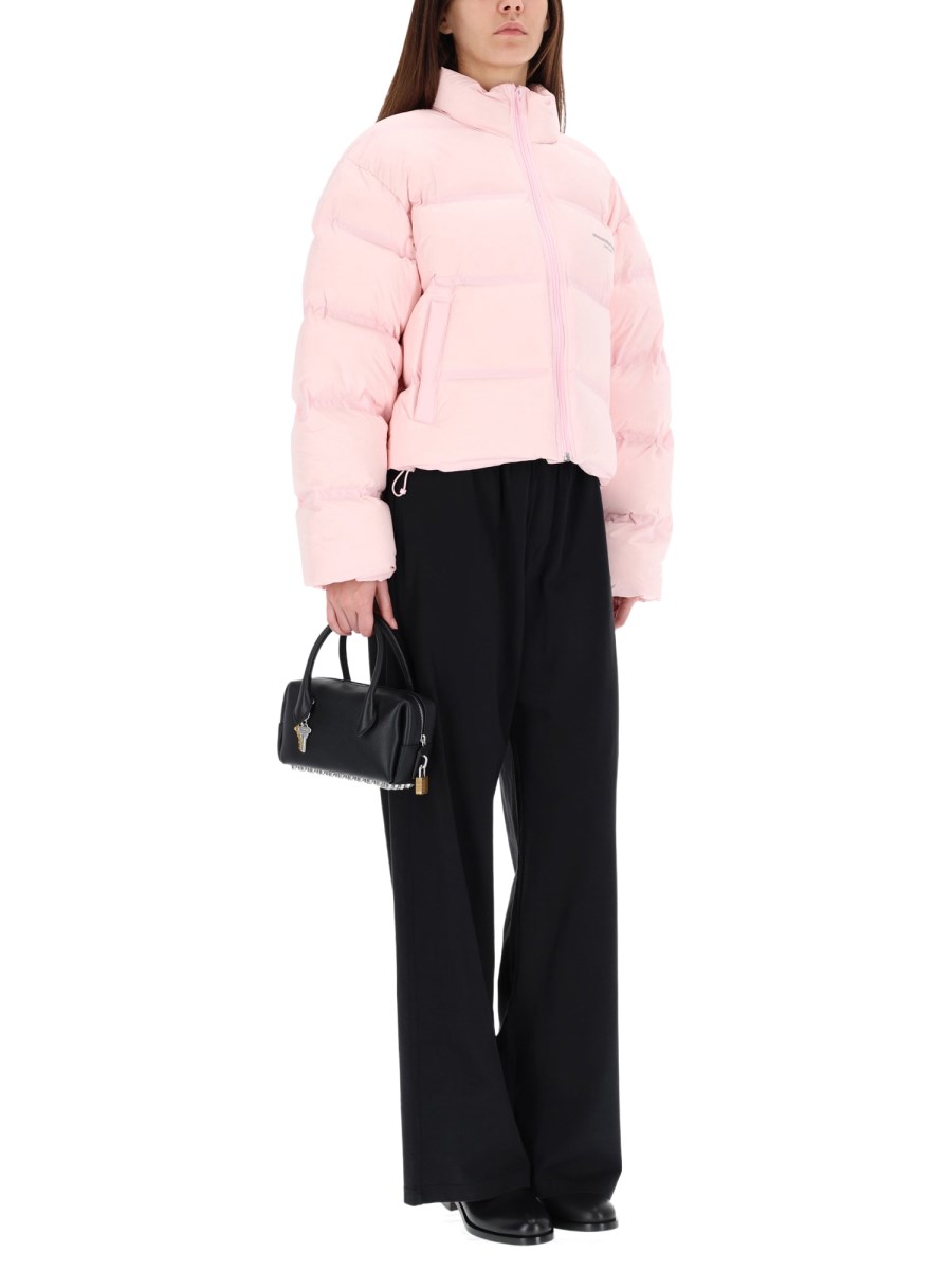 GIACCA CROPPED CON LOGO