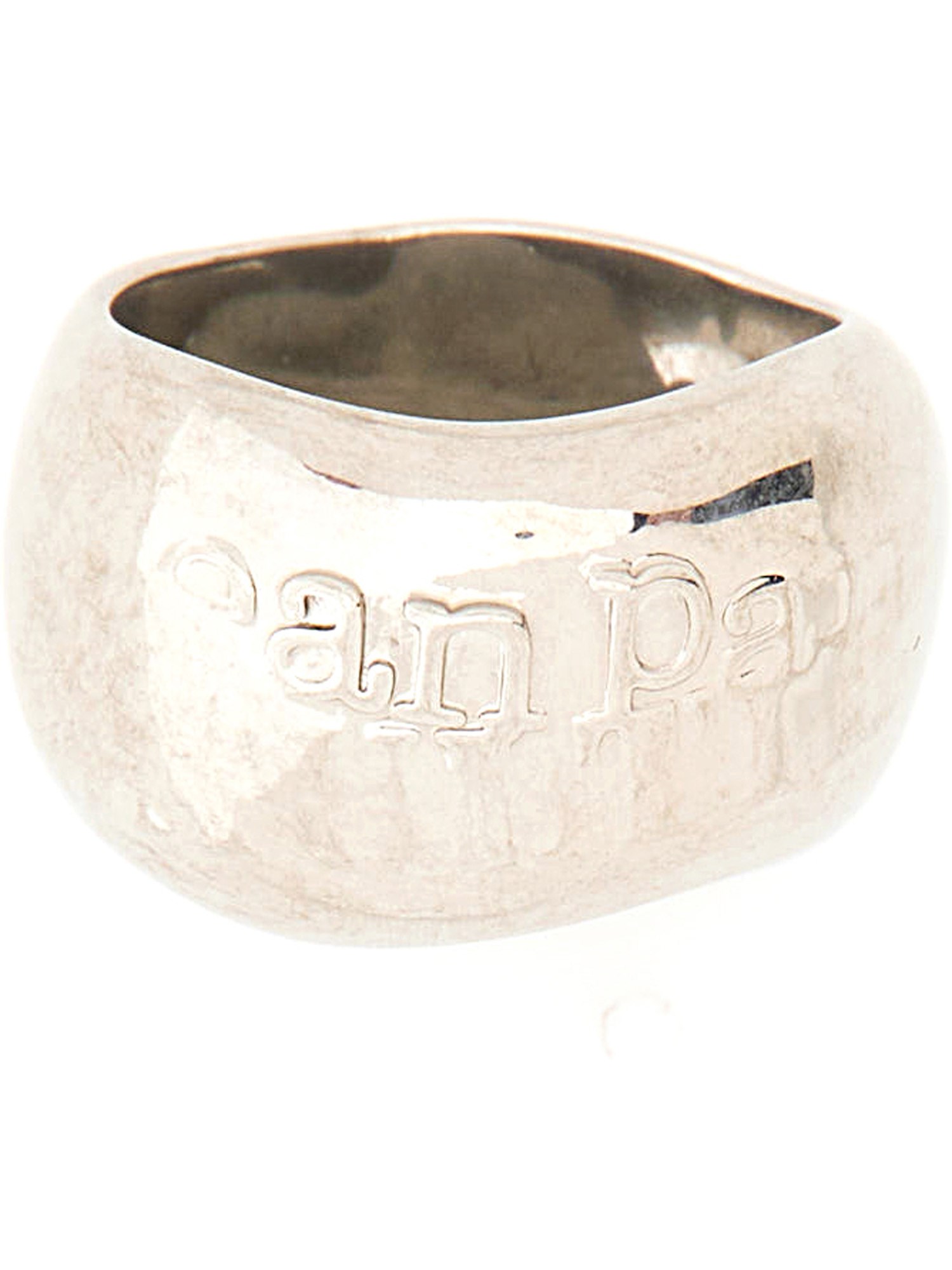 Jean Paul Gaultier Silver Brass Rings In Gold