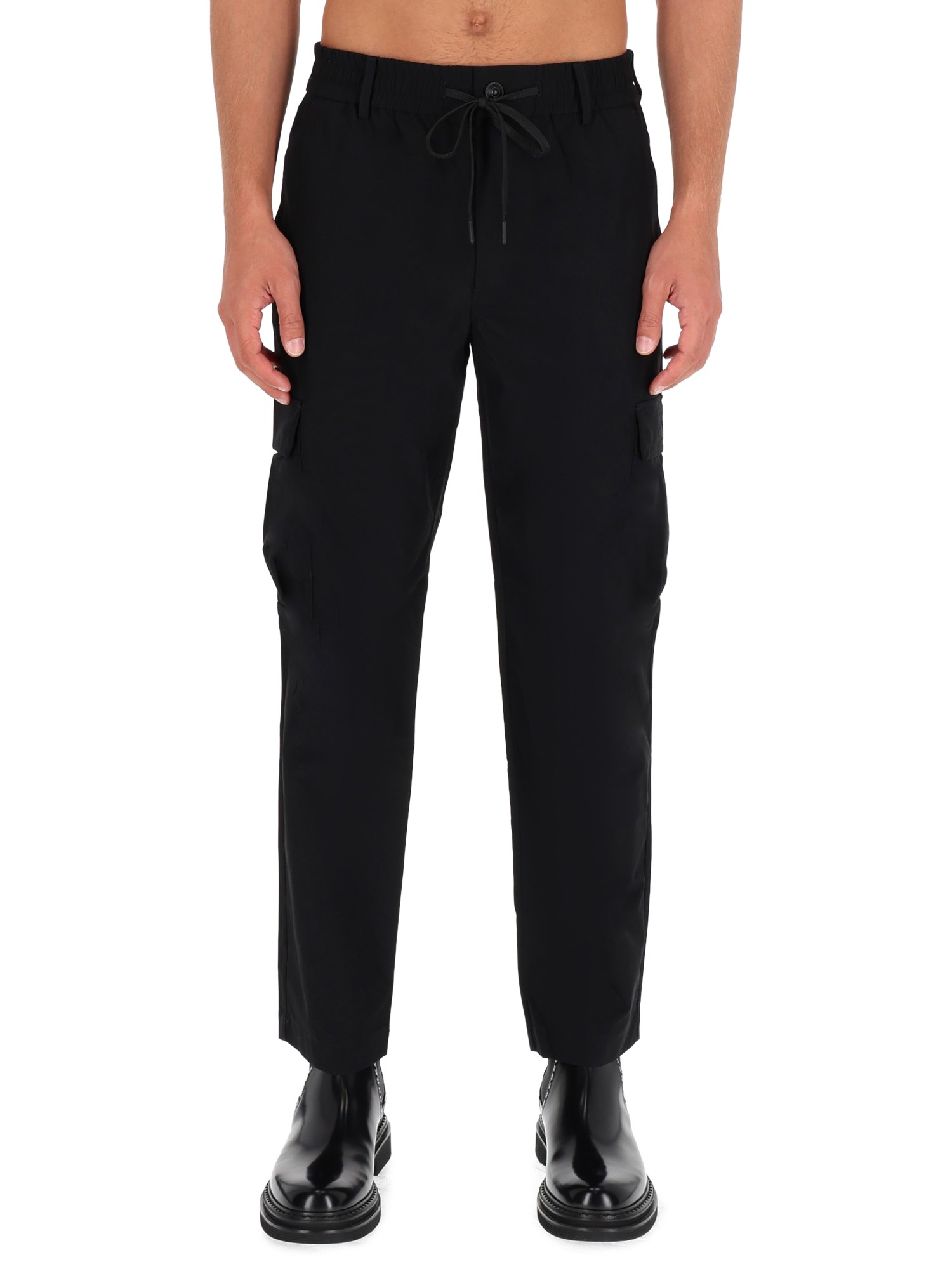 versace jeans couture technical cargo pants