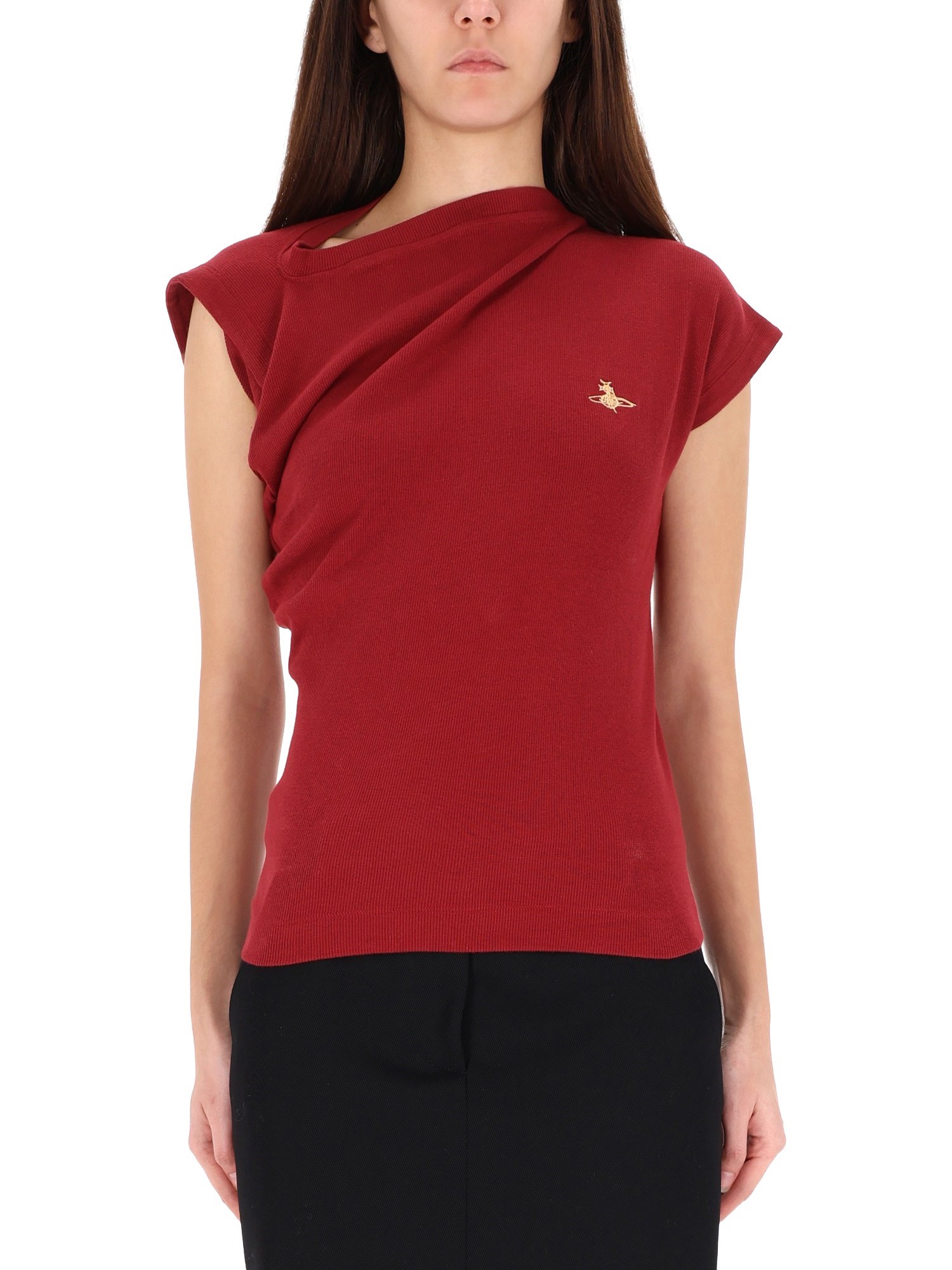 Vivienne Westwood T-shirt "hebo" In Red