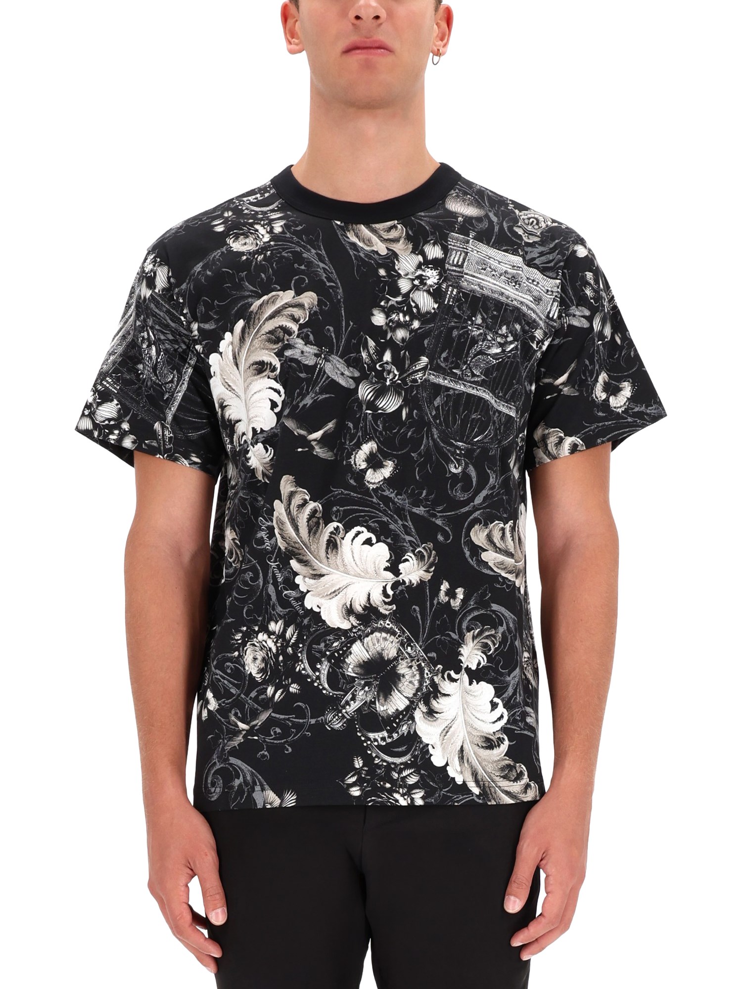 versace jeans couture cotton t-shirt