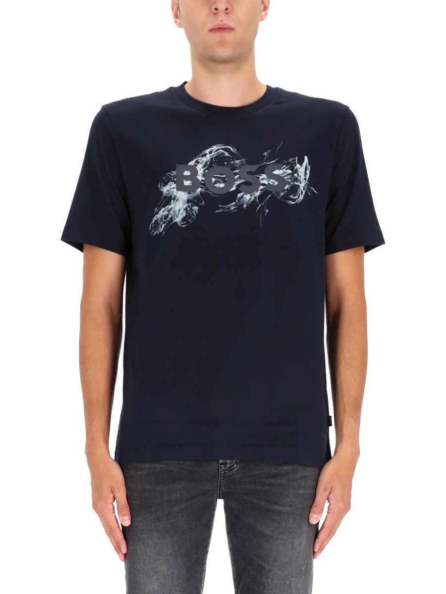 T-SHIRT THOMPSON CON STAMPA