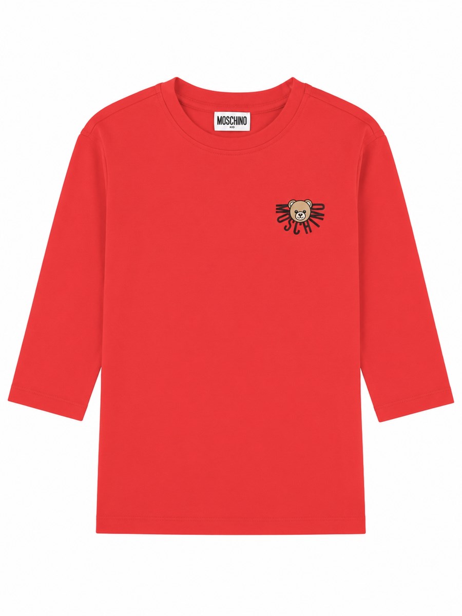 VESTITO MANICA LUNGA CON LOGO