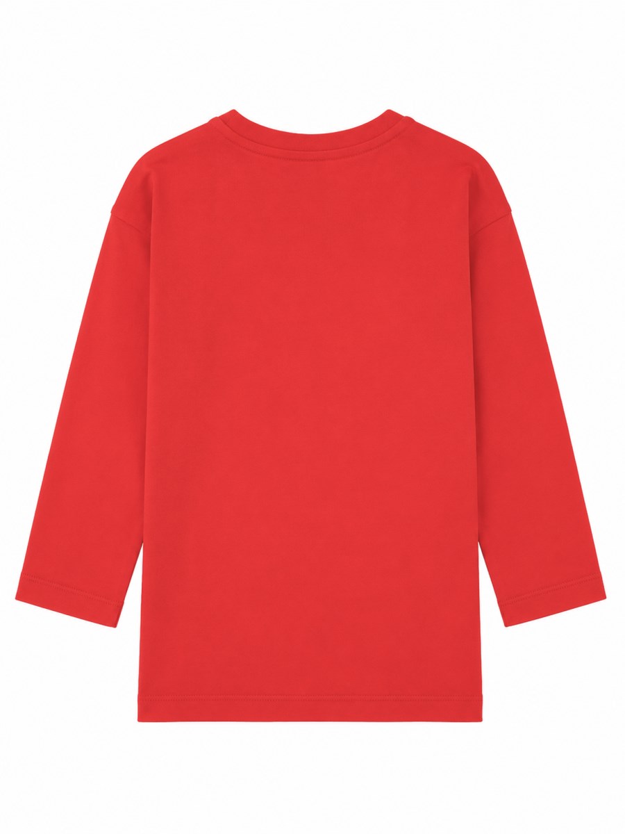 VESTITO MANICA LUNGA CON LOGO