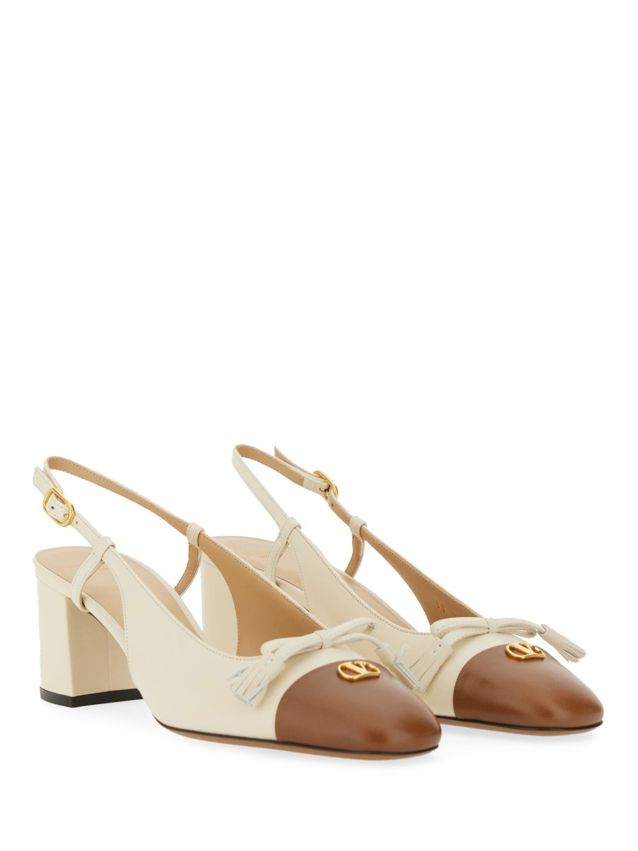 DÉCOLLETÉ SLINGBACK VALET DU ROI IN CAPRETTO