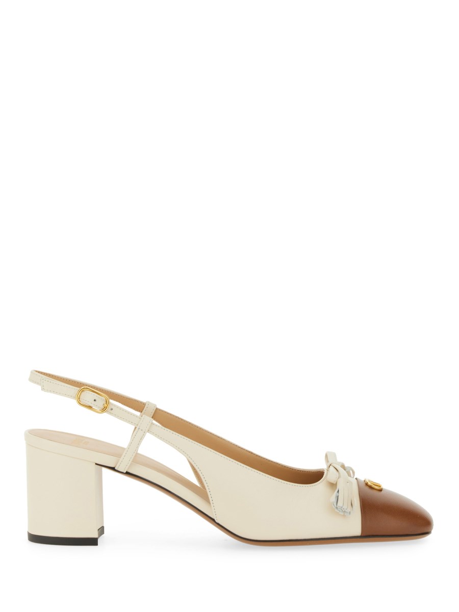 DÉCOLLETÉ SLINGBACK VALET DU ROI IN CAPRETTO