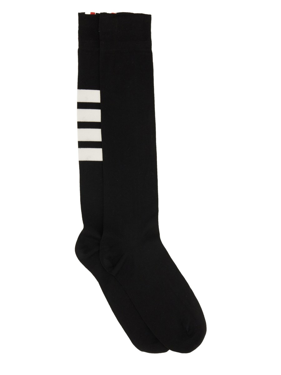 CALZINO LUNGO IN COTONE 4-BAR