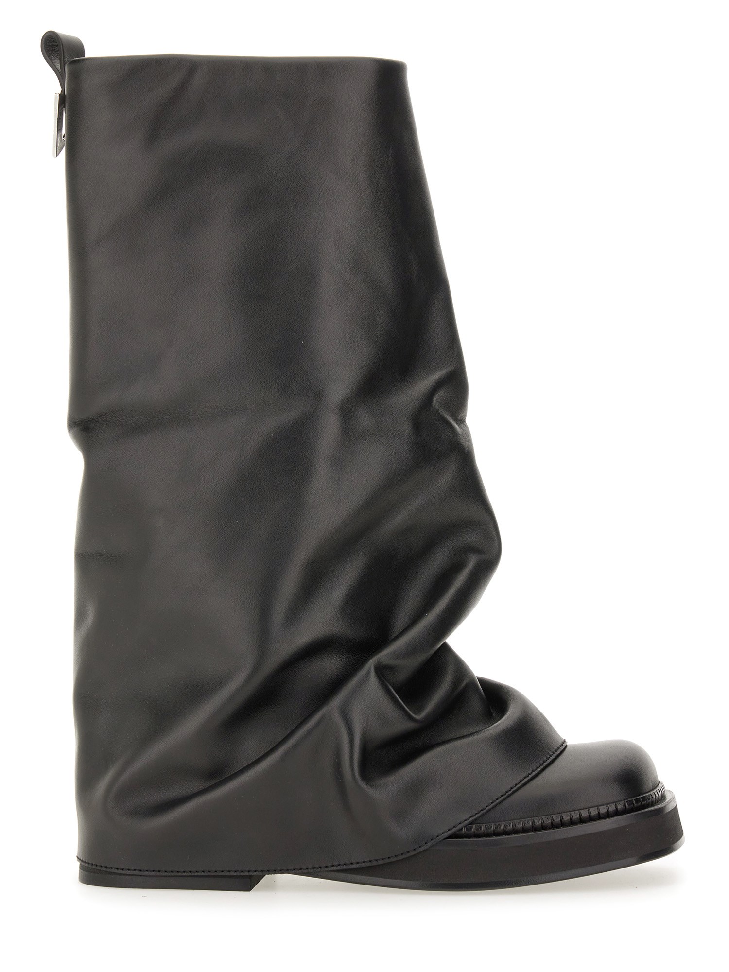 Attico Combat Boot "robin" In Black