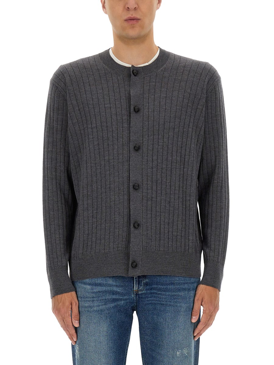 CARDIGAN IN LANA A COSTE 