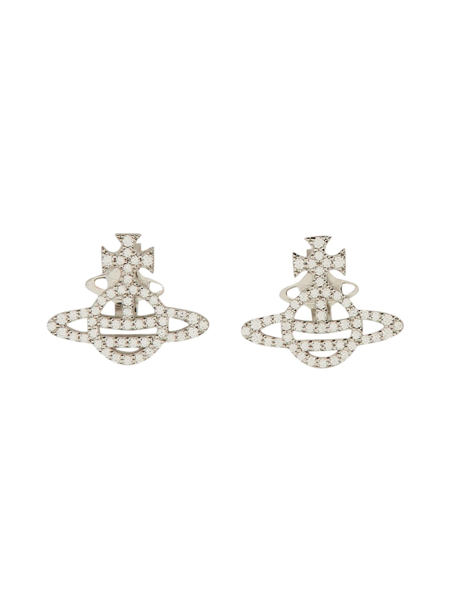 Vivienne Westwood "calliope" Earrings In Silver