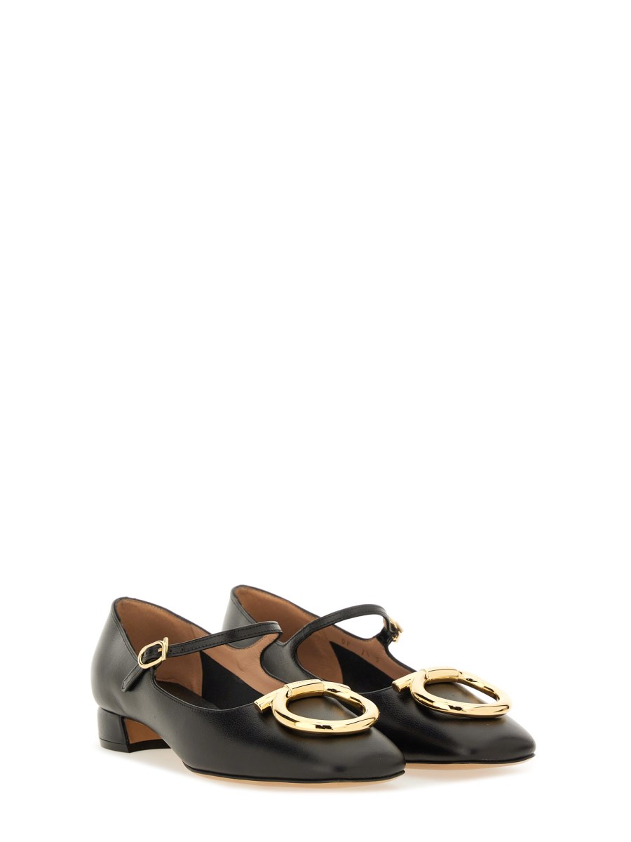 SCARPA MARY JANE MAXI GANCINI