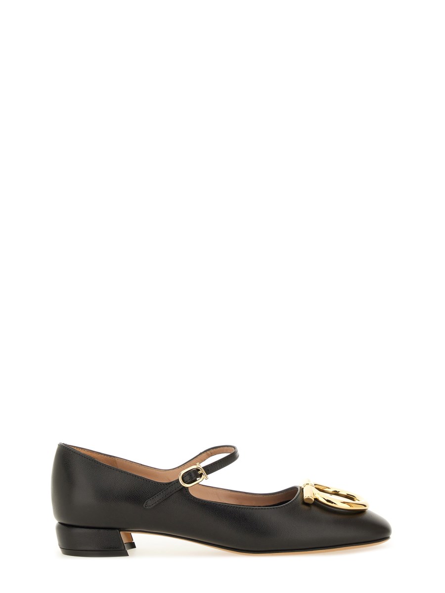 SCARPA MARY JANE MAXI GANCINI