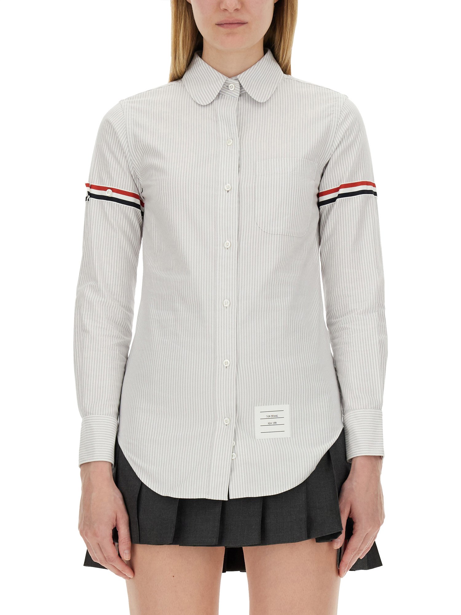Thom Browne Grosgrain Armband Oxford Shirt