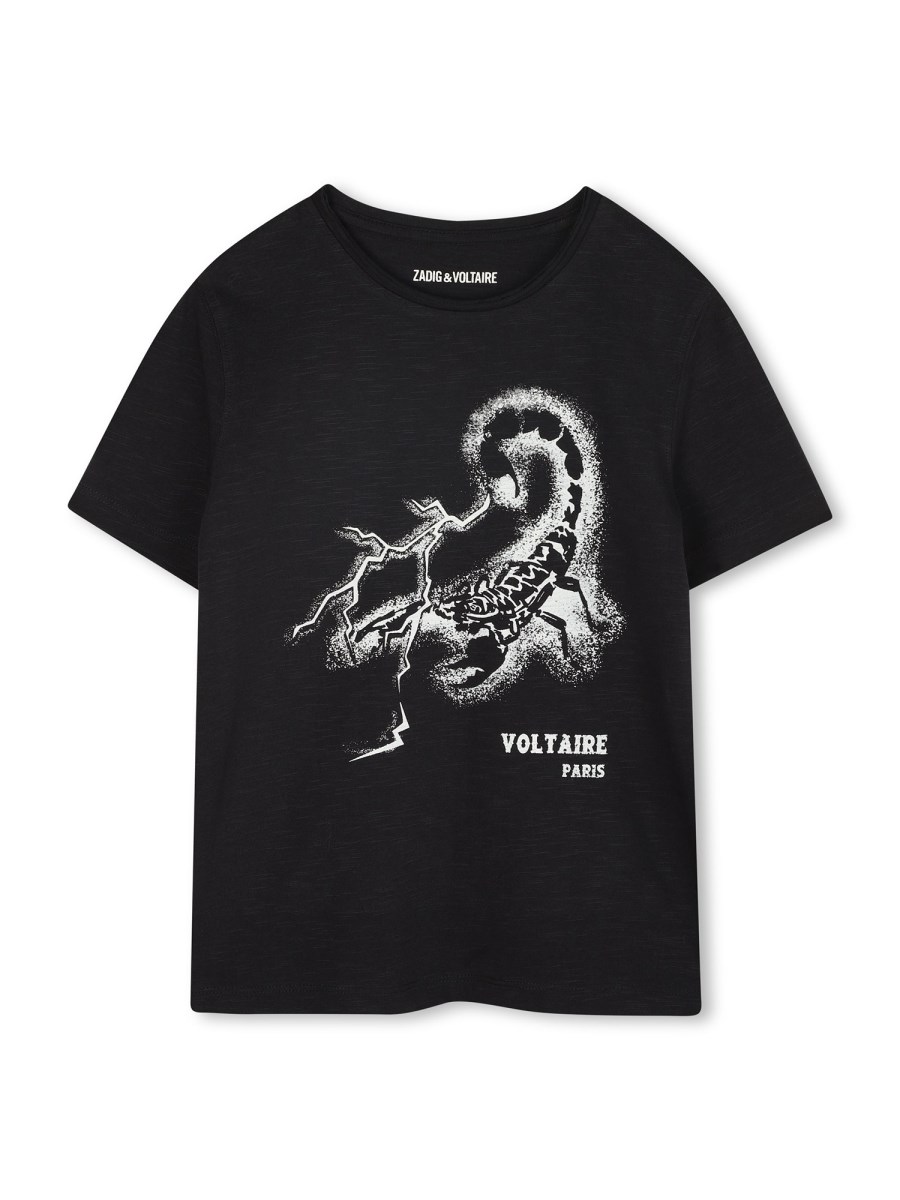T-SHIRT CON LOGO SCORPION