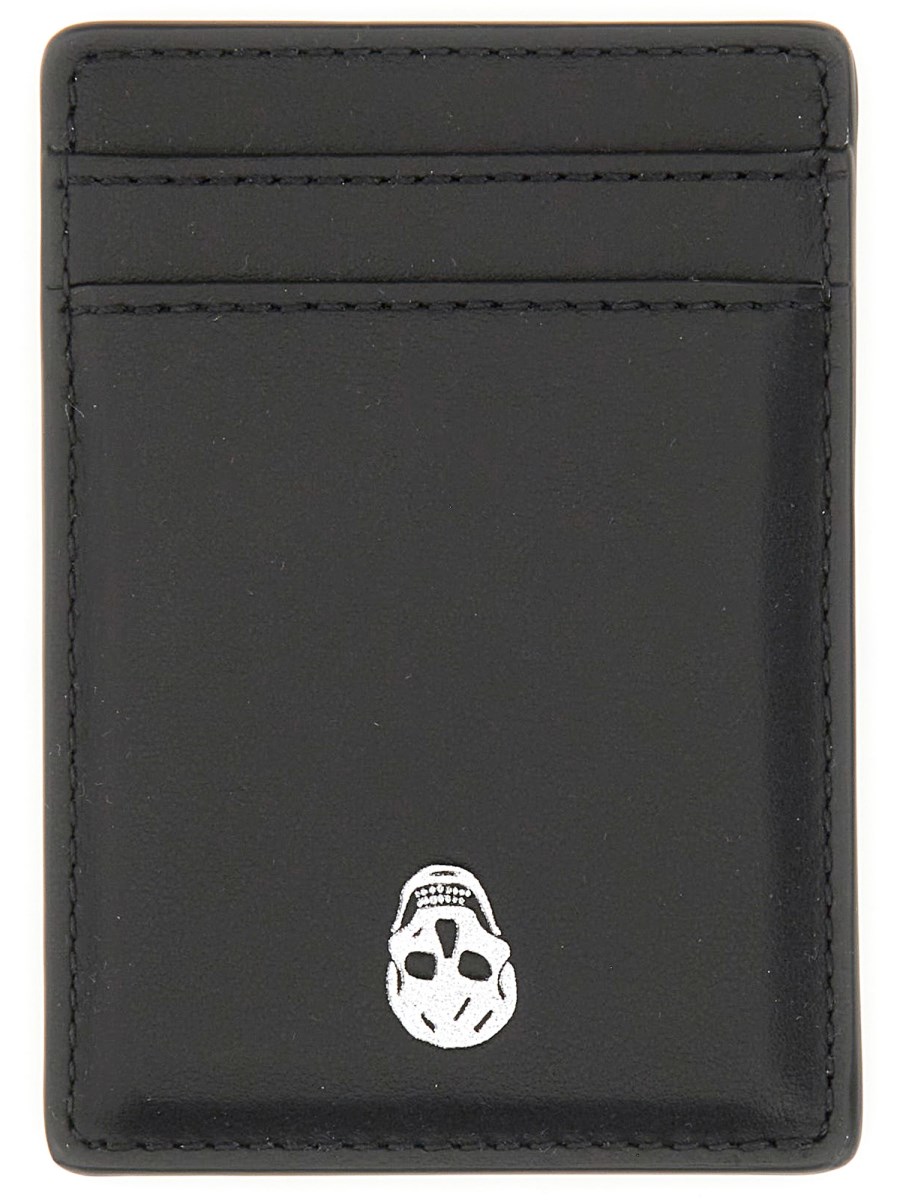 PORTACARTE MAGNETICO SKULL