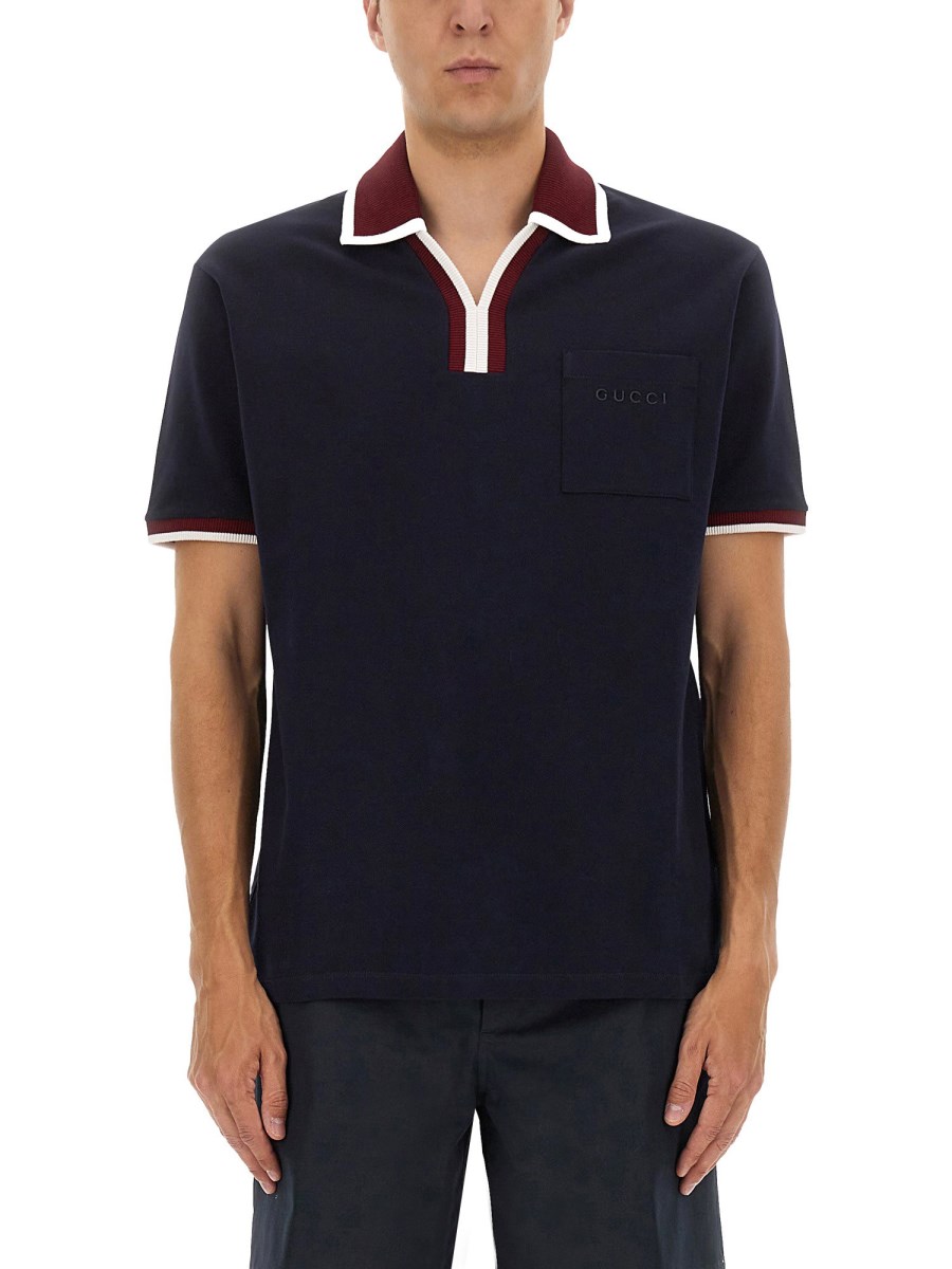 POLO IN PIQUÉ DI COTONE 