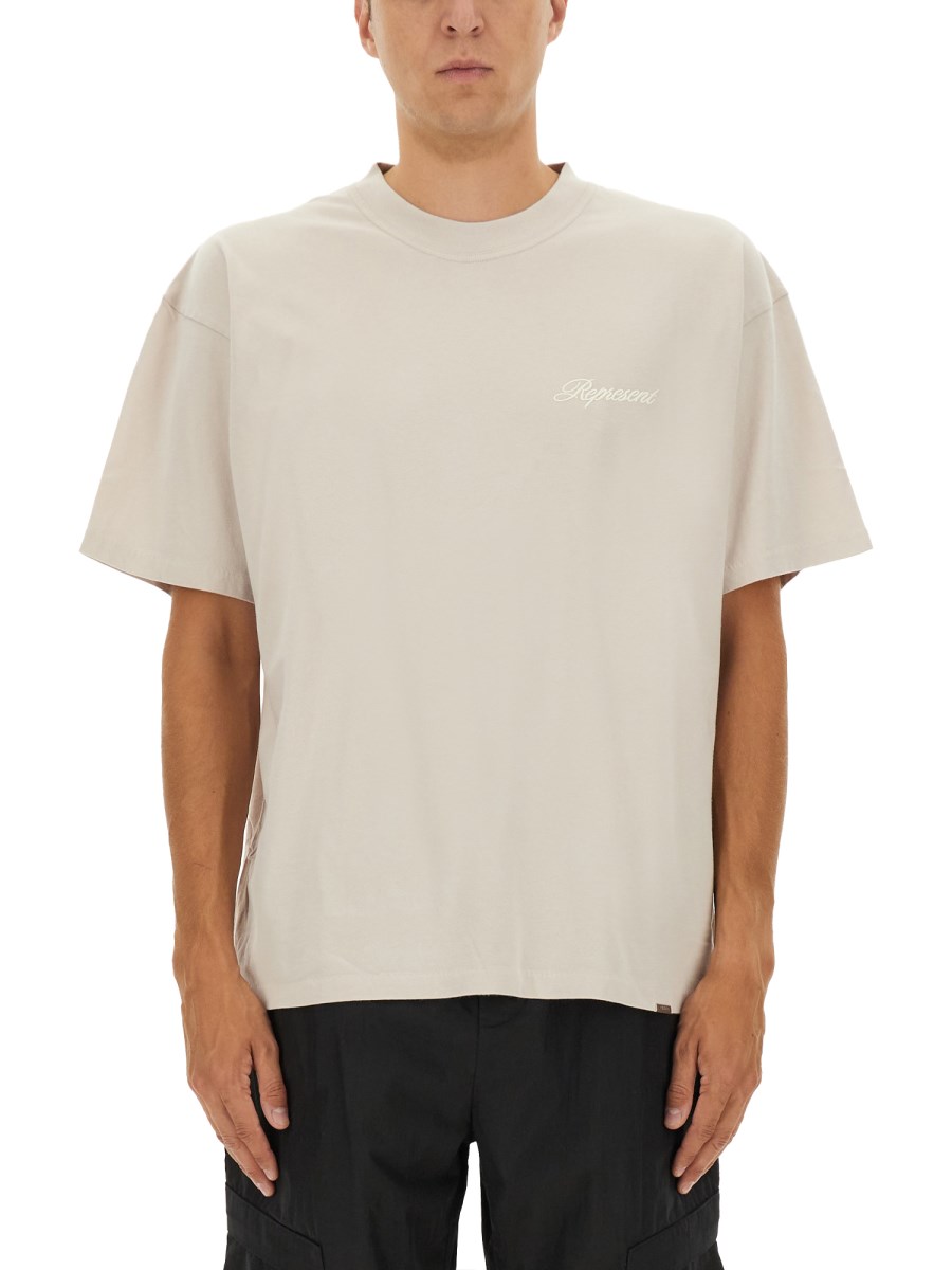 T-SHIRT CON LOGO SCRIPT