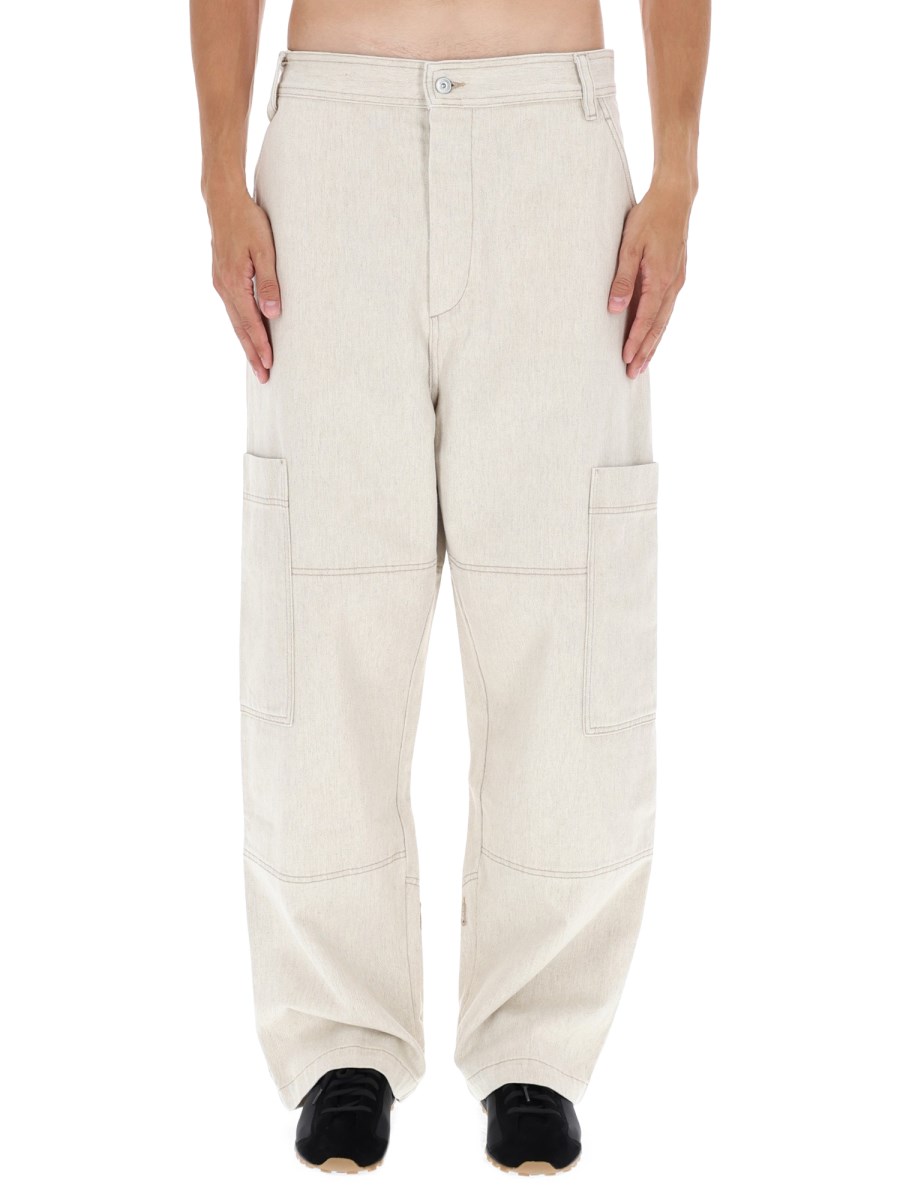PANTALONE LE CARGO DE-NIMES CARRÉ