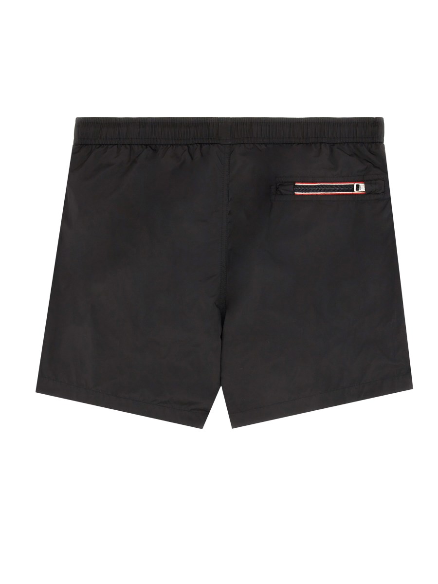 SHORTS DA BAGNO CON PATCH LOGATO