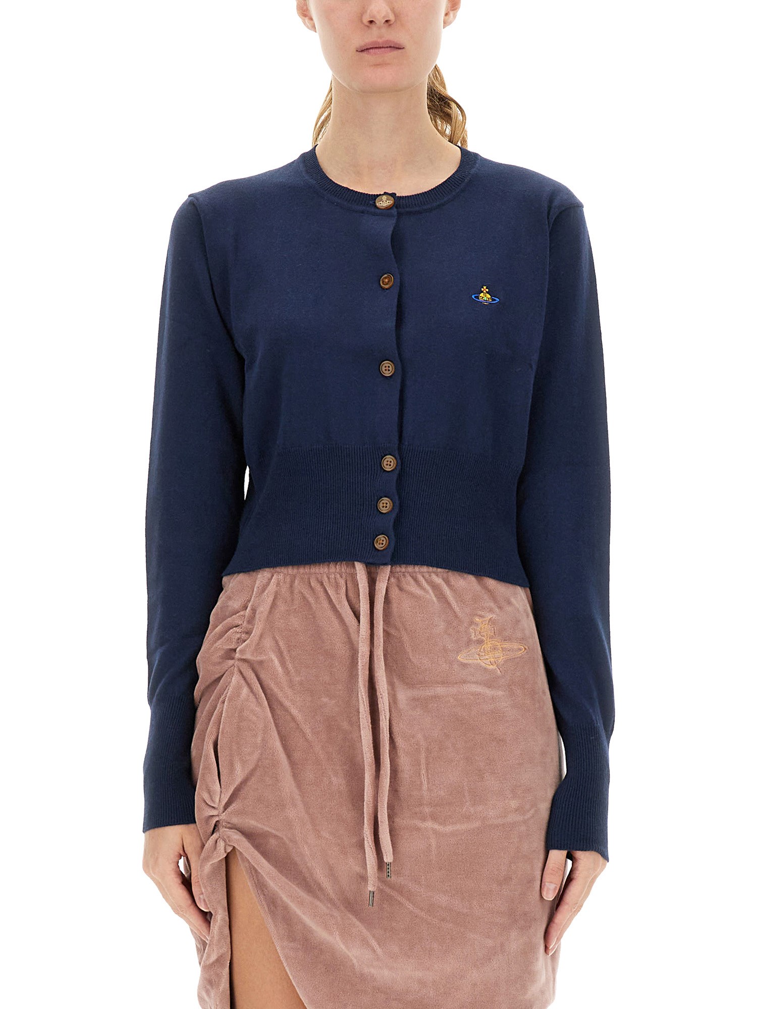 Vivienne Westwood Blue Sweater In Blue