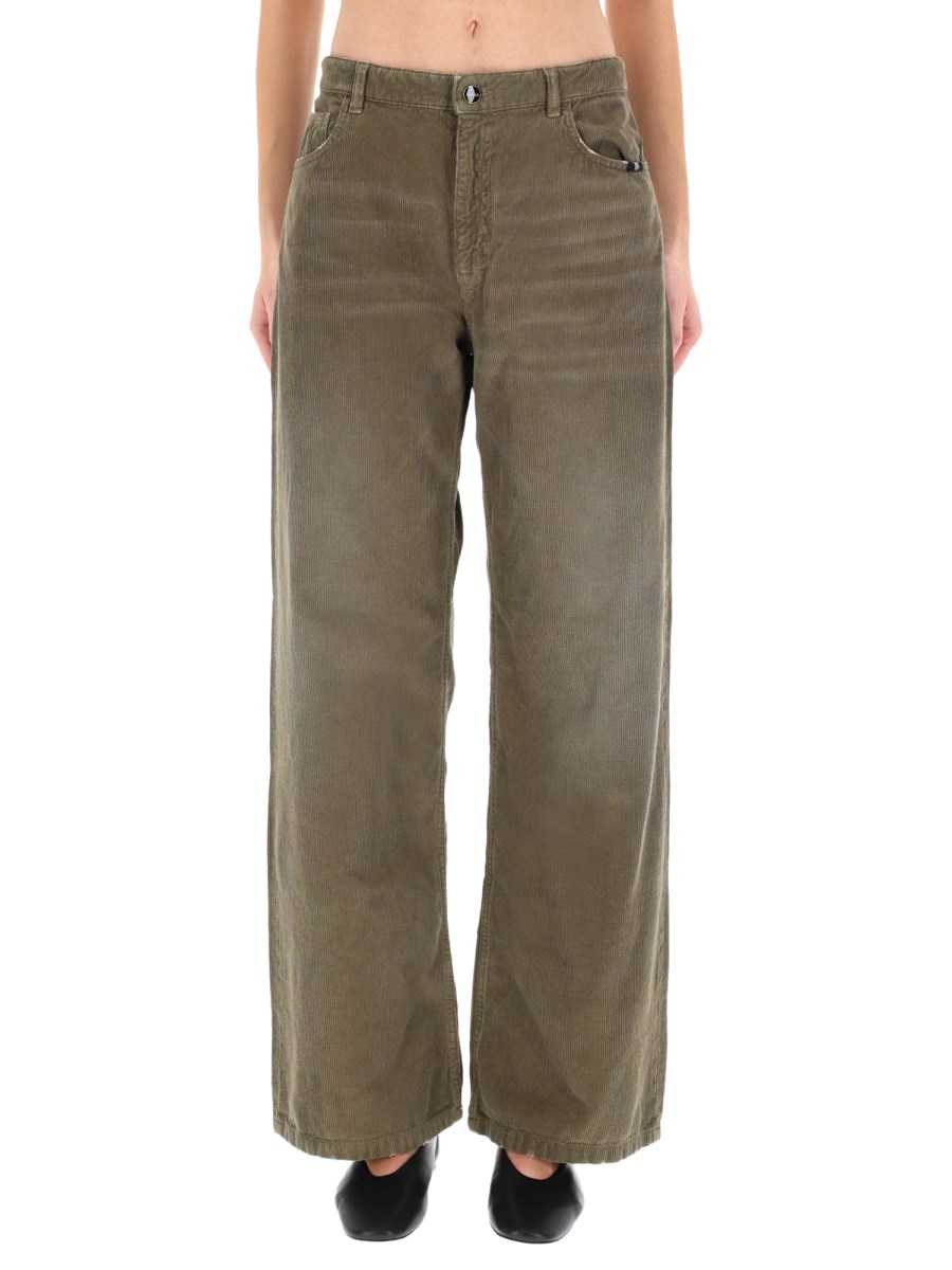 PANTALONE WIDER IN VELLUTO