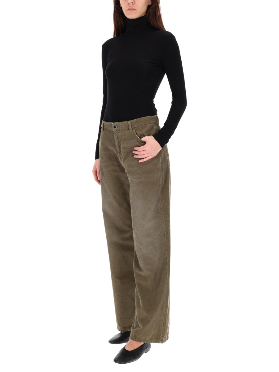 PANTALONE WIDER IN VELLUTO