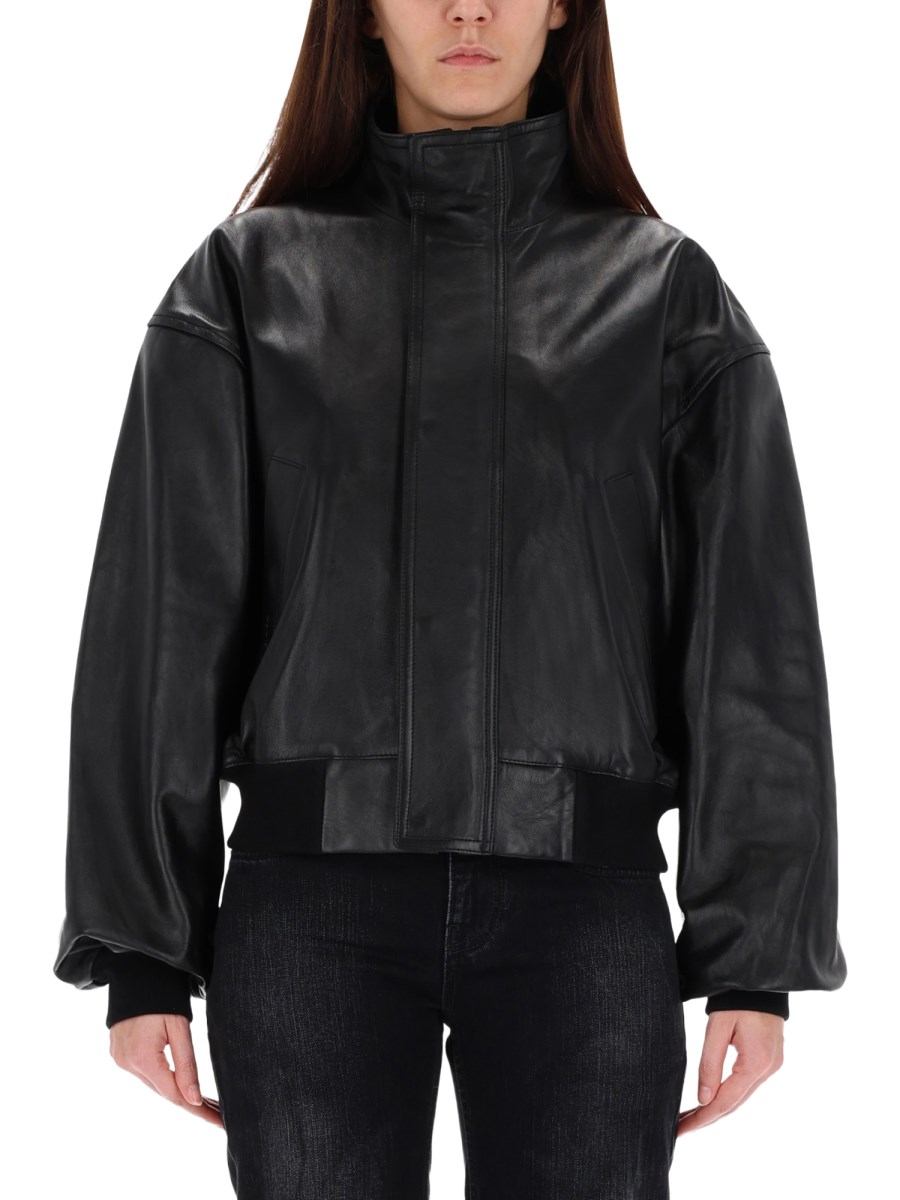 BLOUSON IN PELLE