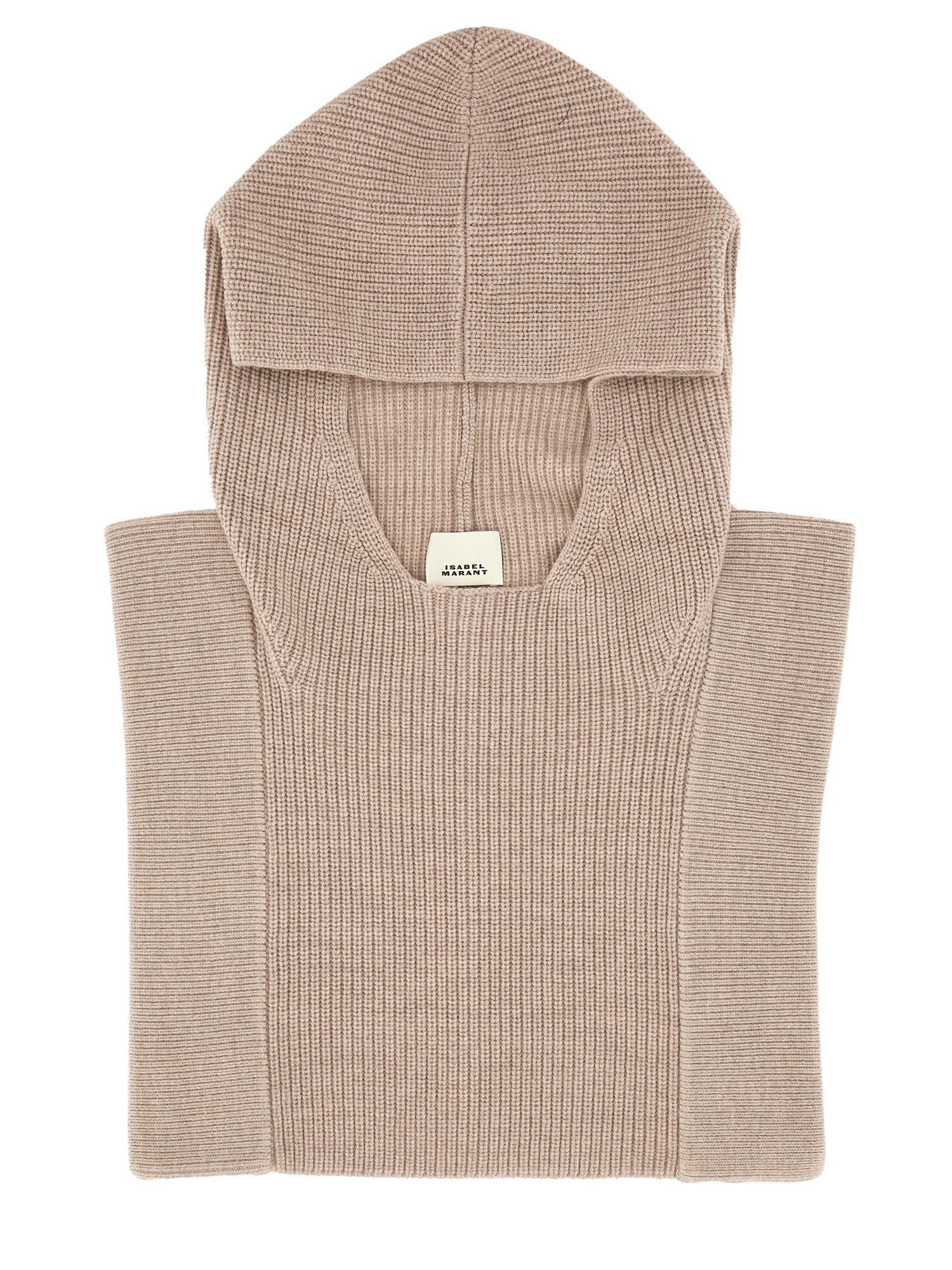 Isabel Marant Beige Merinos Wool Hat In Sand