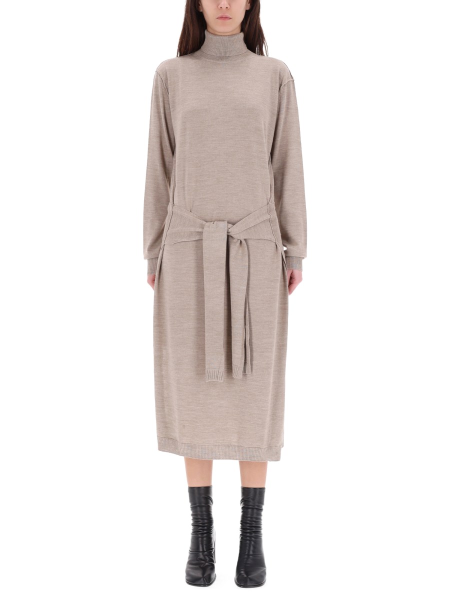 ABITO MIDI TROMPE L'OEIL