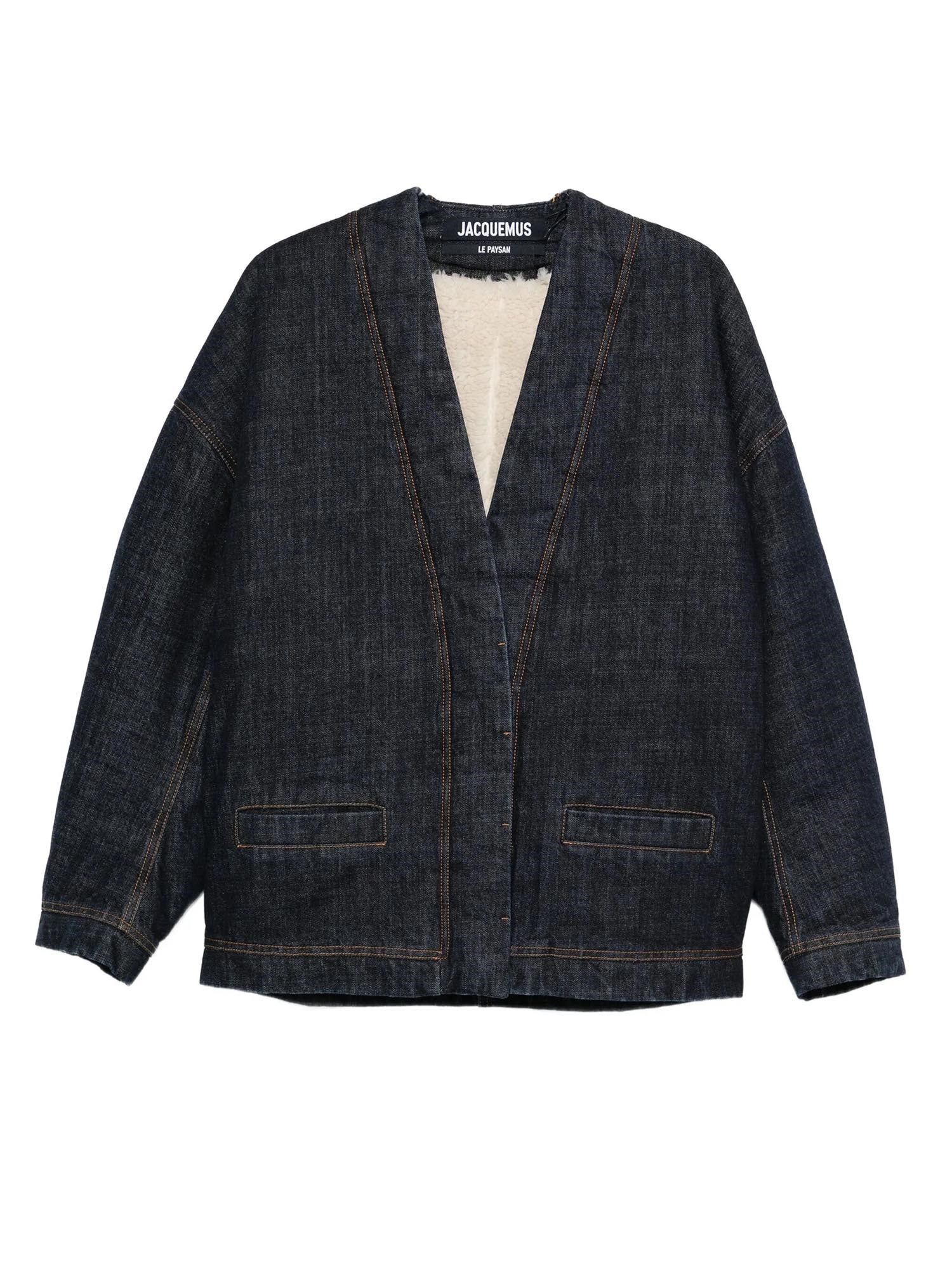 jacquemus denim cardigan "de-nimes"