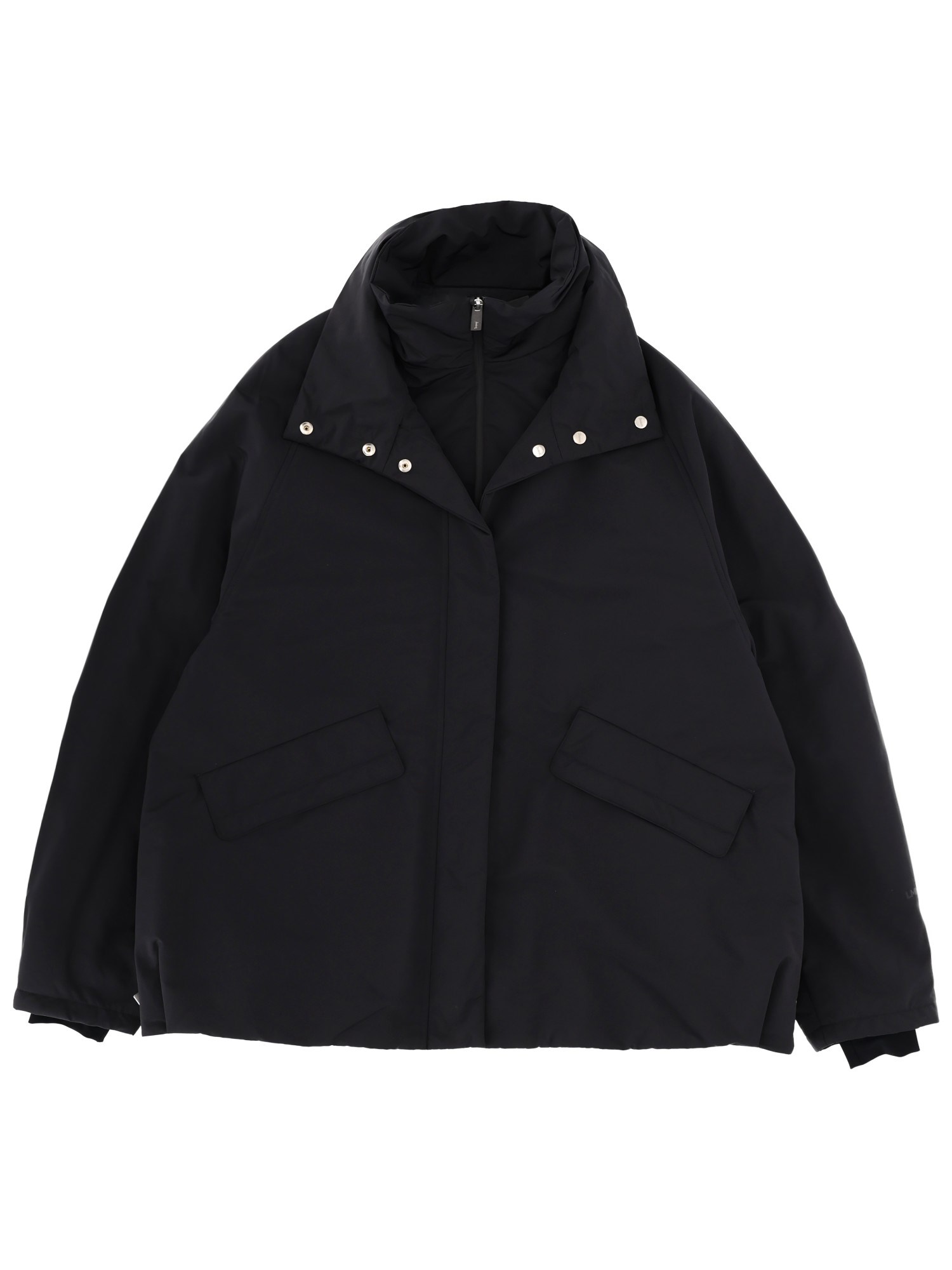 Laminar Jacket With Zip In Black