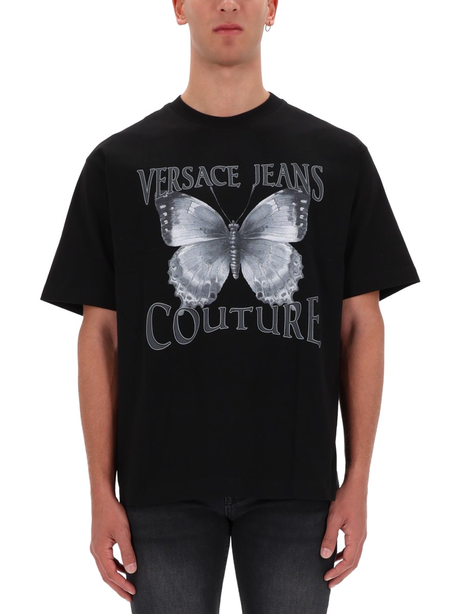 T-SHIRT CON LOGO BUTTERFLY