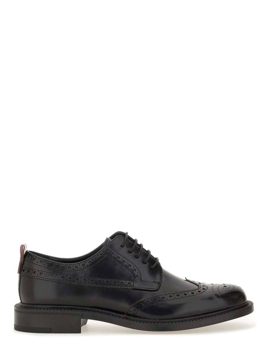MOCASSINO DERBY IN PELLE 