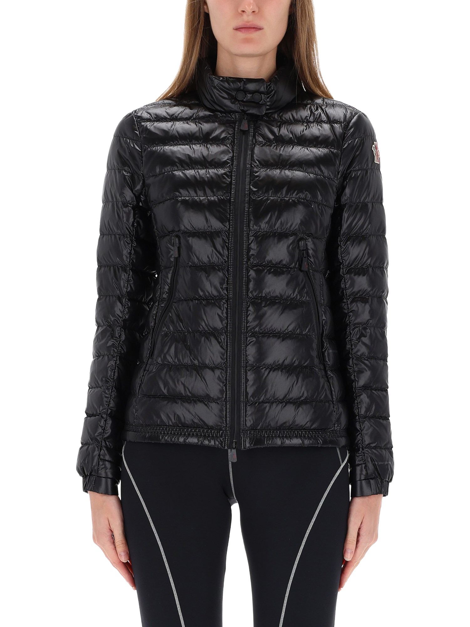 Moncler Grenoble Walibi Short Foldable Down Jacket In Multi