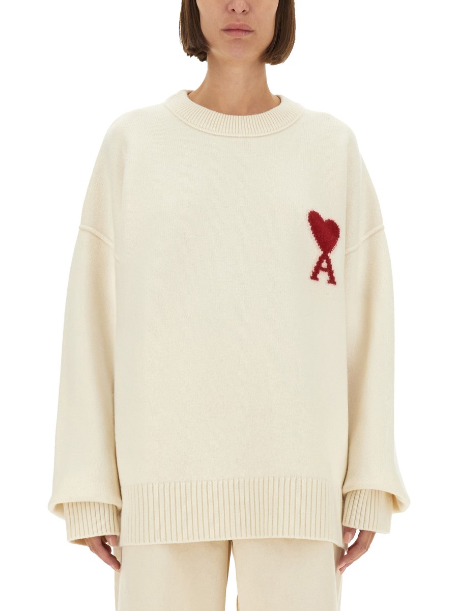MAGLIA IN LANA CON LOGO