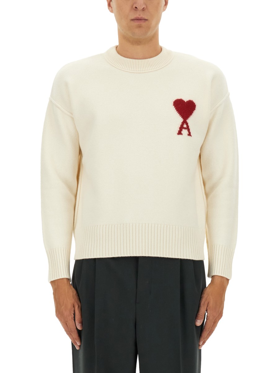 MAGLIA IN LANA CON LOGO